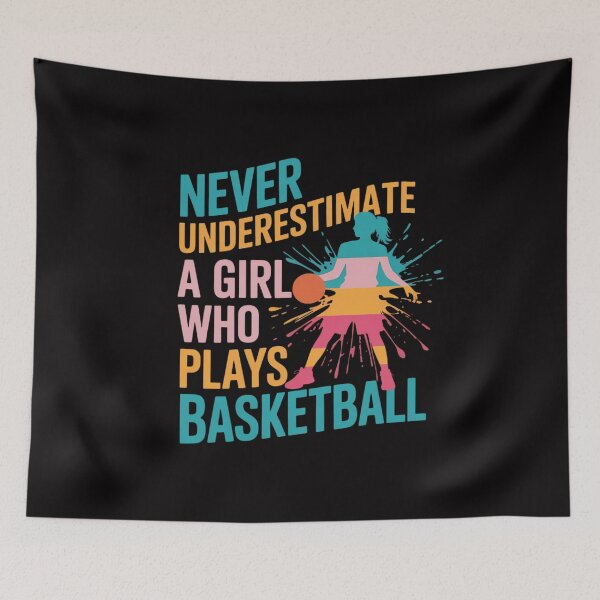 Item preview, Basketball Player - Hoops Streetball Baller Basketball Girls designed and sold by teltvitossuilea.