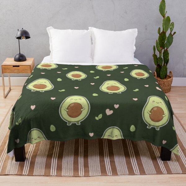 Item preview, Cute Kawaii Avocado Pattern designed and sold by anandsiva2703.