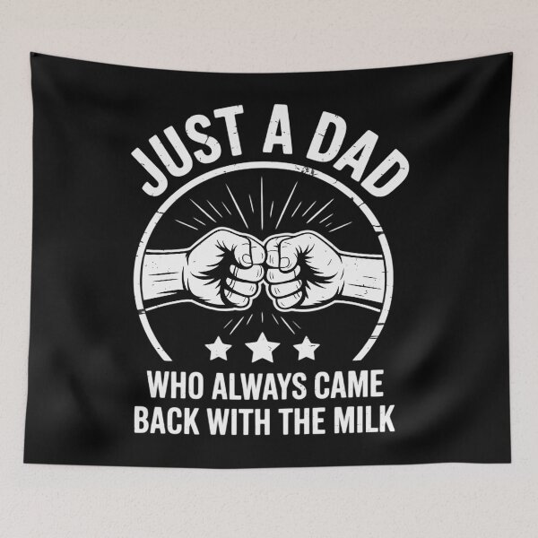 Item preview, Just A Dad Who Always Came Back With The Milk Father's Day Dad designed and sold by JonathalIngham.