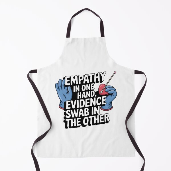 Item preview, Empathy in One Hand, Evidence Swab in the Other – Forensic Nurse Care & Justice designed and sold by CuteDesignables.