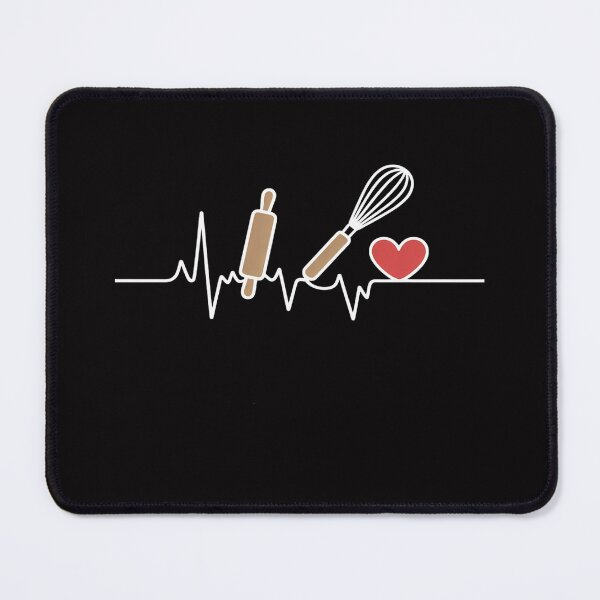 Item preview, Baking Heartbeat Love To Bake Cupcake Pastry Chefs designed and sold by teltvitossuilea.
