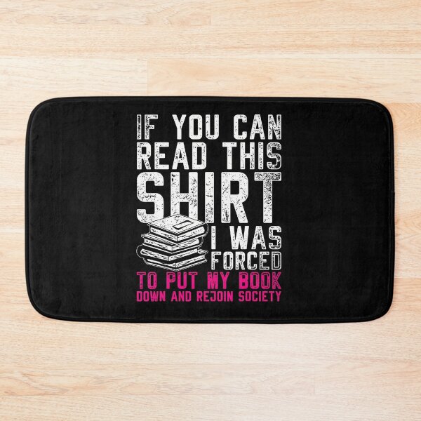Item preview, Forced To Put My Book Down Funny Reader designed and sold by JeannieDMorris.