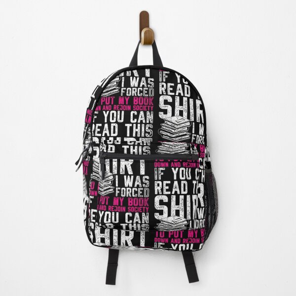 Item preview, Forced To Put My Book Down Funny Reader designed and sold by JeannieDMorris.