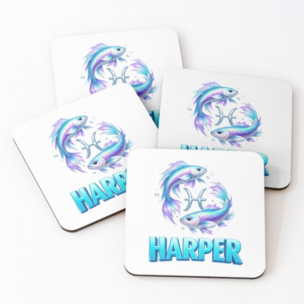 Item preview, Harper Pisces Zodiac Design designed and sold by AlexLineArt.