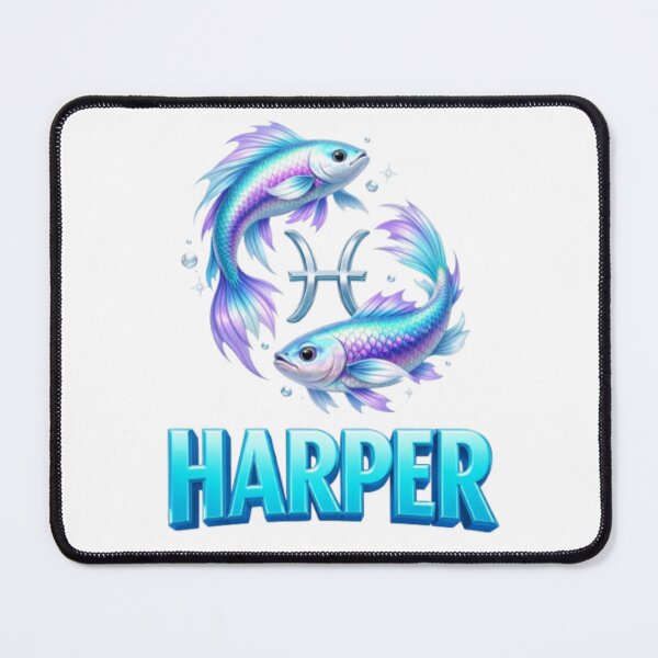 Item preview, Harper Pisces Zodiac Design designed and sold by AlexLineArt.