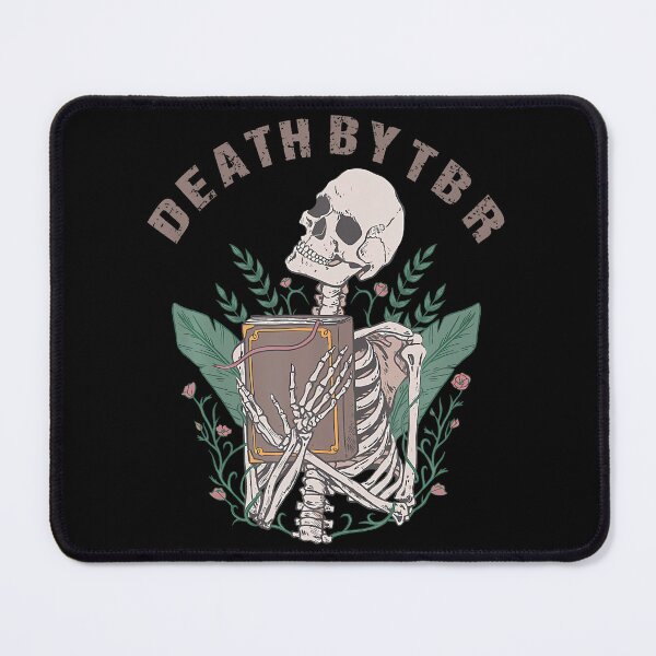Item preview, Skeleton Book Lover TBR Dark Humor designed and sold by JeannieDMorris.