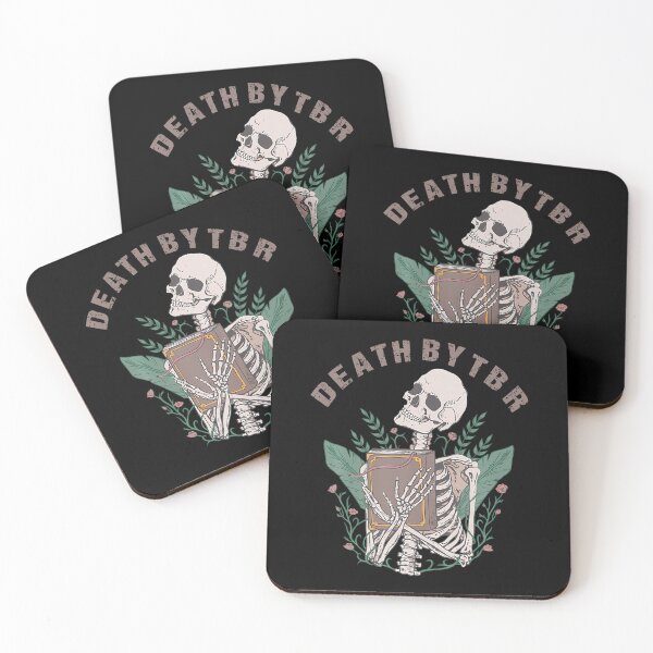 Item preview, Skeleton Book Lover TBR Dark Humor designed and sold by JeannieDMorris.