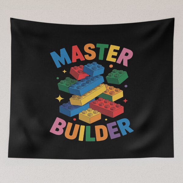 Item preview, 4 Year Old Blocks Building Master Builder 4th Birthday Boy designed and sold by Libbysharts.