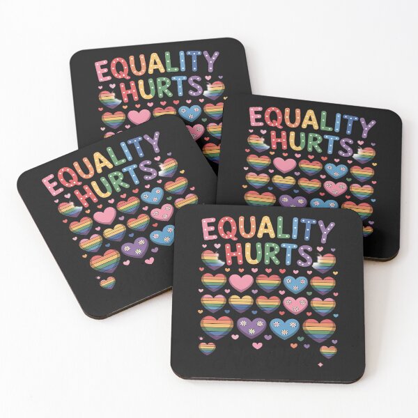 Item preview, Equality Hurts No One Equal Rights Social Justice LGBT Pride designed and sold by AvagondaMind.
