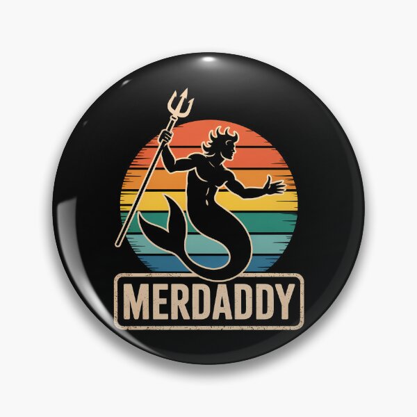 Item preview, Merdaddy Merdad Mermaid Security Merman Father's Day designed and sold by JonathalIngham.
