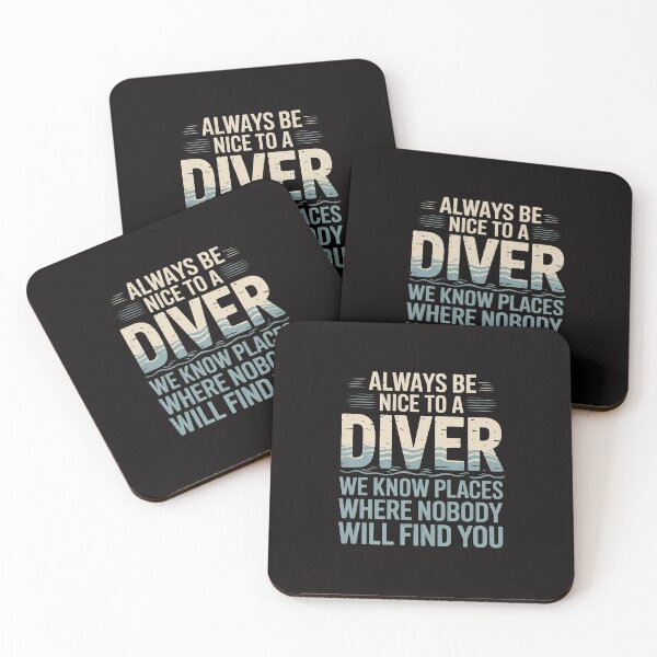 Item preview, Always Be Nice To A Diver Scuba Diving Diver Gift designed and sold by chaeningplan.
