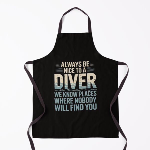 Item preview, Always Be Nice To A Diver Scuba Diving Diver Gift designed and sold by chaeningplan.