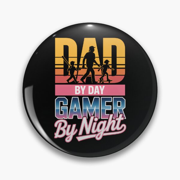 Item preview, Father's Day Funny Dad By Day Gamer By Night designed and sold by JonathalIngham.