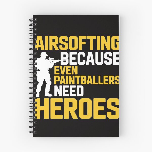 Item preview, Airsofting Because Even Paintballers Need Heroes designed and sold by chaeningplan.