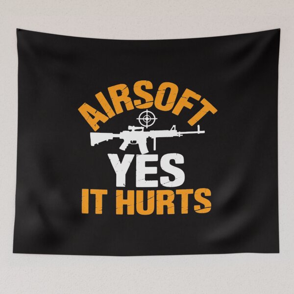 Item preview, Airsoft Yes It Hurts Paintball Sport Birthday Gift designed and sold by chaeningplan.