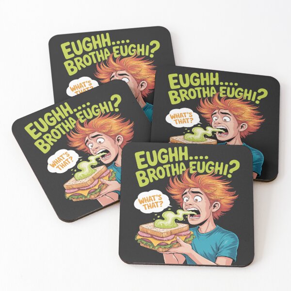 Item preview, Eughhh Brotha Eughh What's That Funny Cartoon Sandwich Meme designed and sold by AvagondaMind.
