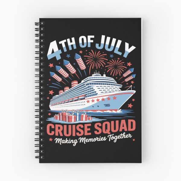Item preview, 4th Of July Cruise Cruising Squad 2025 USA Patriotic Crew designed and sold by Libbysharts.
