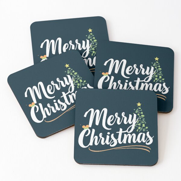 Item preview, Merry Christmas Script Typography designed and sold by DavidTeeStudio.