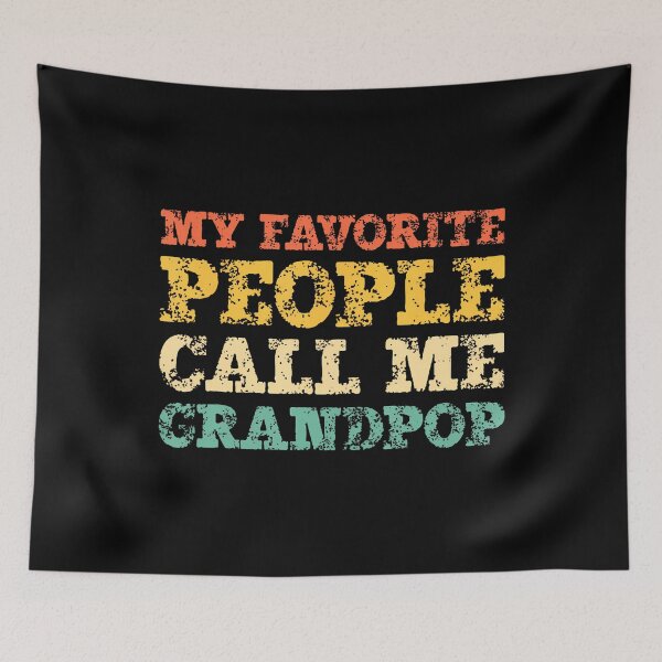 Item preview, My Favorite People Call Me Grandpop Vintage Grandpop designed and sold by arzateiosumn.