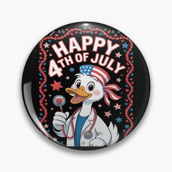 Item preview, 4th Of July Nurse Life Nursing Silly Goose Independence Day designed and sold by Libbysharts.