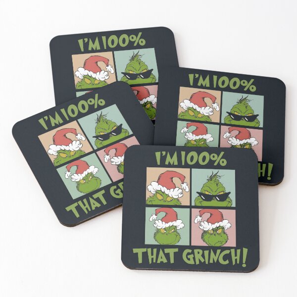 Item preview, I’m 100% That Grinch | Funny Christmas Mood Meme Grinchmas designed and sold by Vicky021.