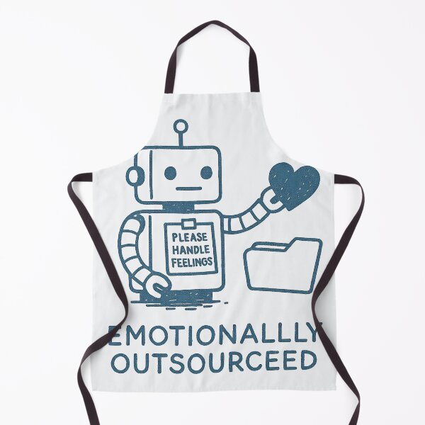 Item preview, Emotionally Outsourced Robot designed and sold by wesdesignshop.