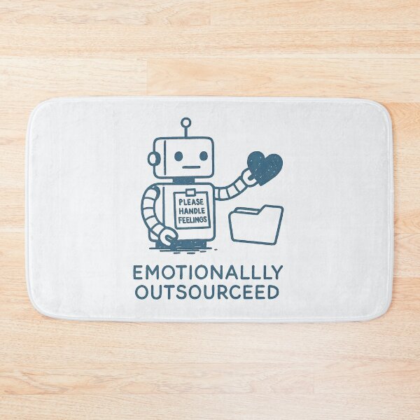 Item preview, Emotionally Outsourced Robot designed and sold by wesdesignshop.
