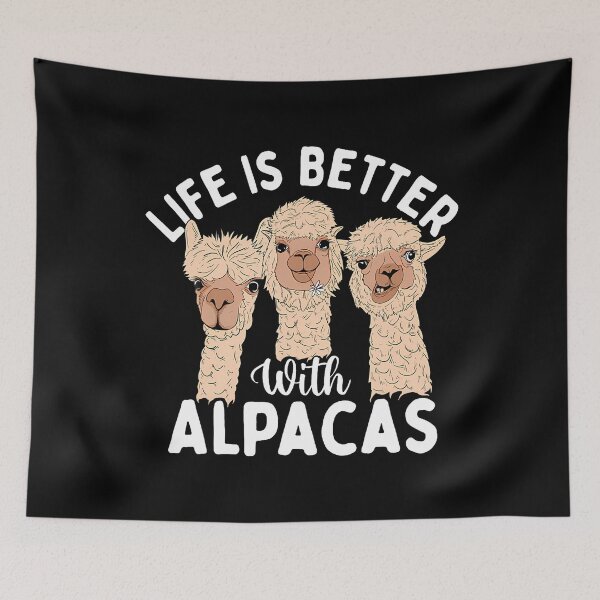 Item preview, Life Is Better With Alpacas - Zoologist Farm Animal Lover designed and sold by arzateiosumn.