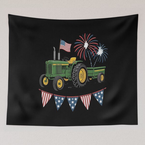 Item preview, 4th Of July Tractor Farm Patriotic Farmer Farm designed and sold by Libbysharts.