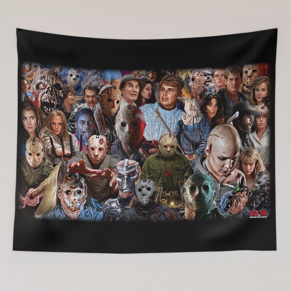 Item preview, The Ultimate Friday the 13th Collage designed and sold by Fed Up Design & Creation.