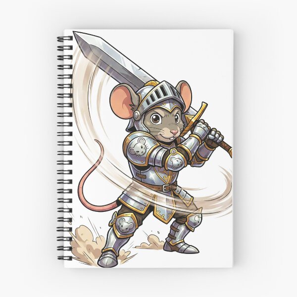 Item preview, Tiny Titan: Mousefolk Fighter designed and sold by SkinnyFlatWhite.