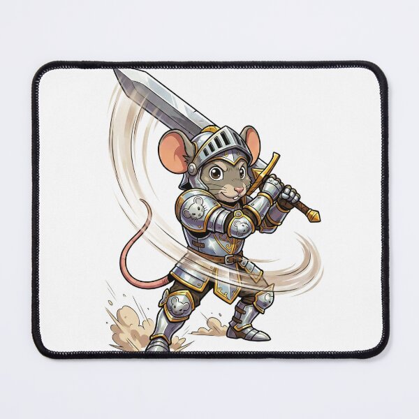 Item preview, Tiny Titan: Mousefolk Fighter designed and sold by SkinnyFlatWhite.