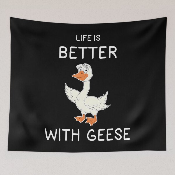 Item preview, Goose Funny Life Is Better With Geese Goose designed and sold by keatnybolho.