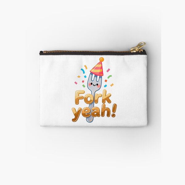 Item preview, Fork Yeah! – Sassy Utensil Foodie designed and sold by MissKoalaJY.