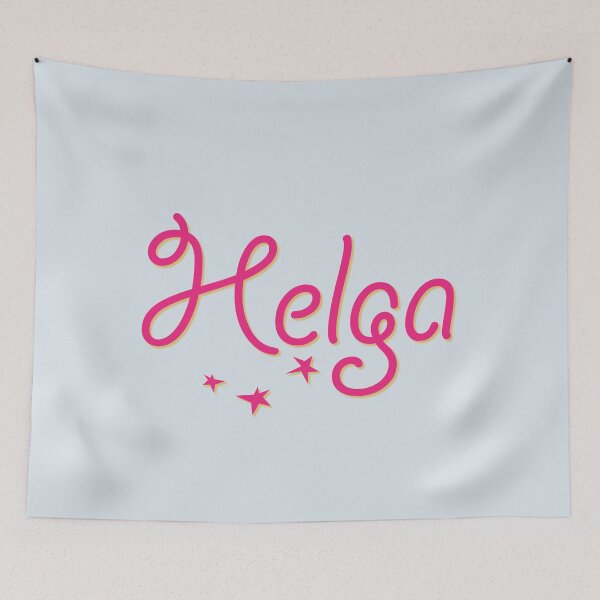 Item preview, My Name is Helga designed and sold by CharlottePlaceArt.
