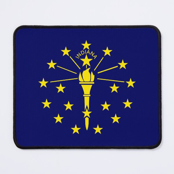 Item preview, Indiana flag designed and sold by rheyes.
