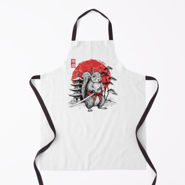 Item preview, Samurai Squirrel with Katana and Red Sun – Japanese Warrior Art designed and sold by KArtcore.