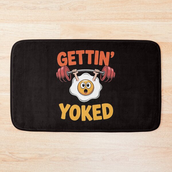 Item preview, Weightlifter Getting Yoked Training Bodybuilding Gym designed and sold by lavethediso.