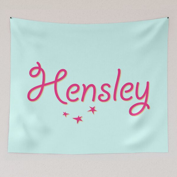 Item preview, My Name is Hensley designed and sold by CharlottePlaceArt.