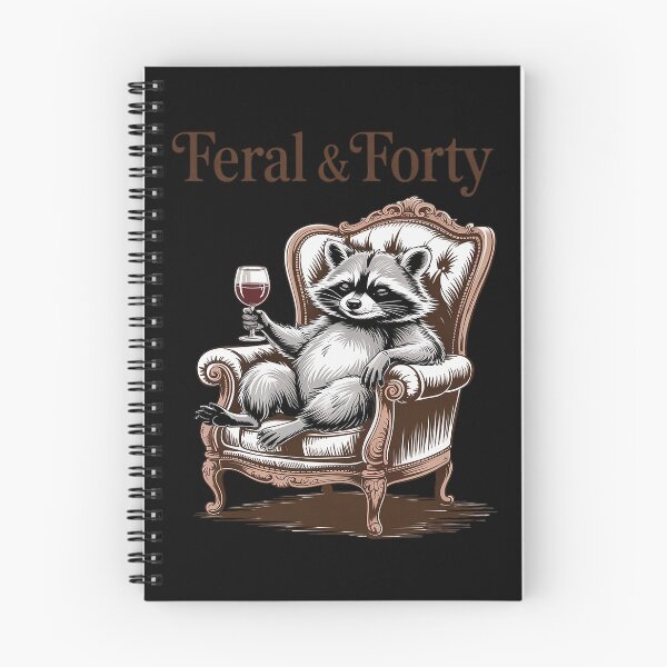 Item preview, 40th Birthday Queen Birthday Party Racoon Feral designed and sold by Tatianamiobi.