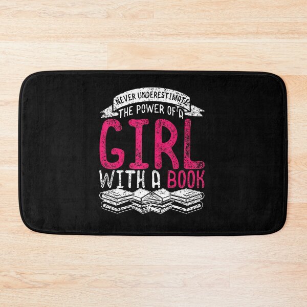 Item preview, Book Nerd Girl Typography designed and sold by JeannieDMorris.