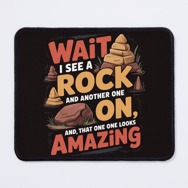 Item preview, Wait I See A Rock - Rock Collector Geode Hunter Geology designed and sold by lavethediso.