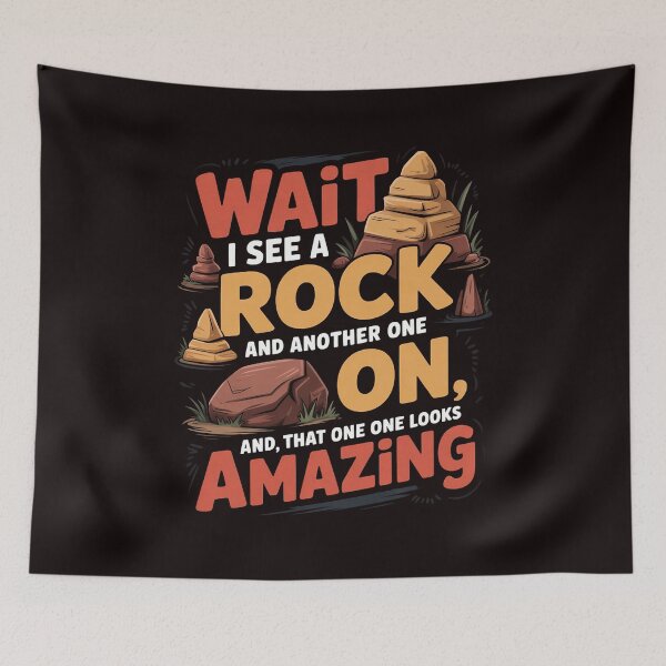 Item preview, Wait I See A Rock - Rock Collector Geode Hunter Geology designed and sold by lavethediso.
