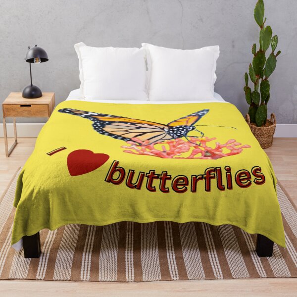 Item preview, Monarch butterflies – I love butterflies | Nature, lightness & joie de vivre designed and sold by Katja LebenFreude.