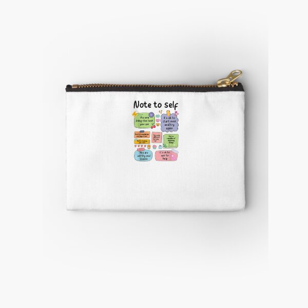 Item preview, Note To Self Positive Affirmation Encouragement Motivation designed and sold by StickChic.