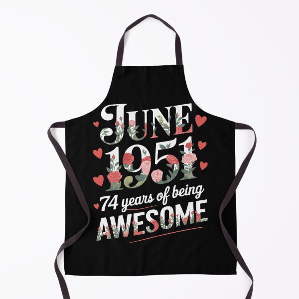 Item preview, 74 Year Old Being Awesome June 1951 Floral 74th Birthday designed and sold by Tatianamiobi.