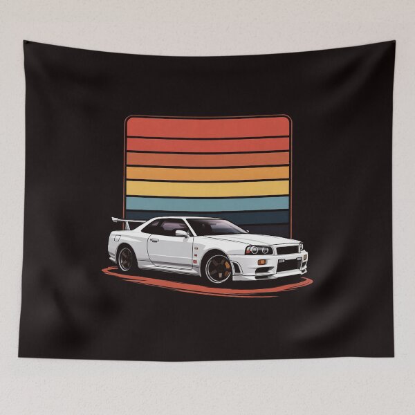 Item preview, Tuner Car Skyline Racing Drift Car designed and sold by lavethediso.