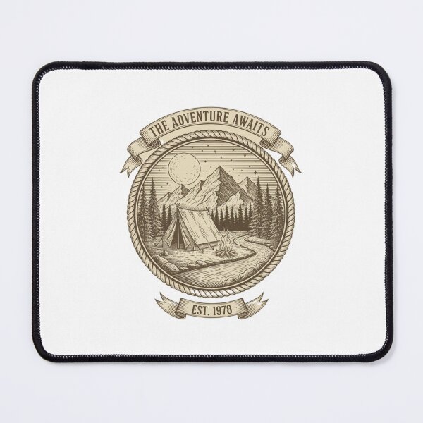 Item preview, Adventure Awaits Camping Est 1978 designed and sold by MJO80.