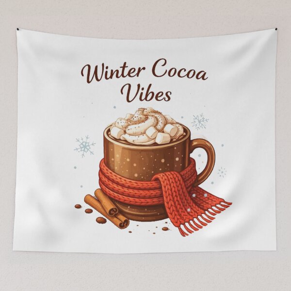 Item preview, Winter Hot Cocoa – Cozy Cocoa Mug Illustration | Winter Cocoa Vibes designed and sold by Globalcitytees.