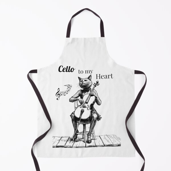 Item preview, Furry Philharmonic - Cat and Cello designed and sold by Petalandfur.